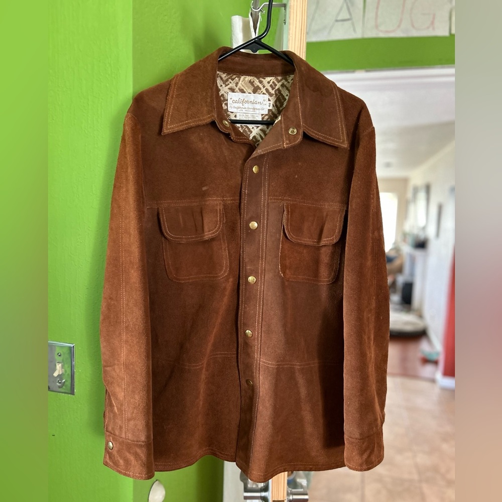 Vintage suede jacket